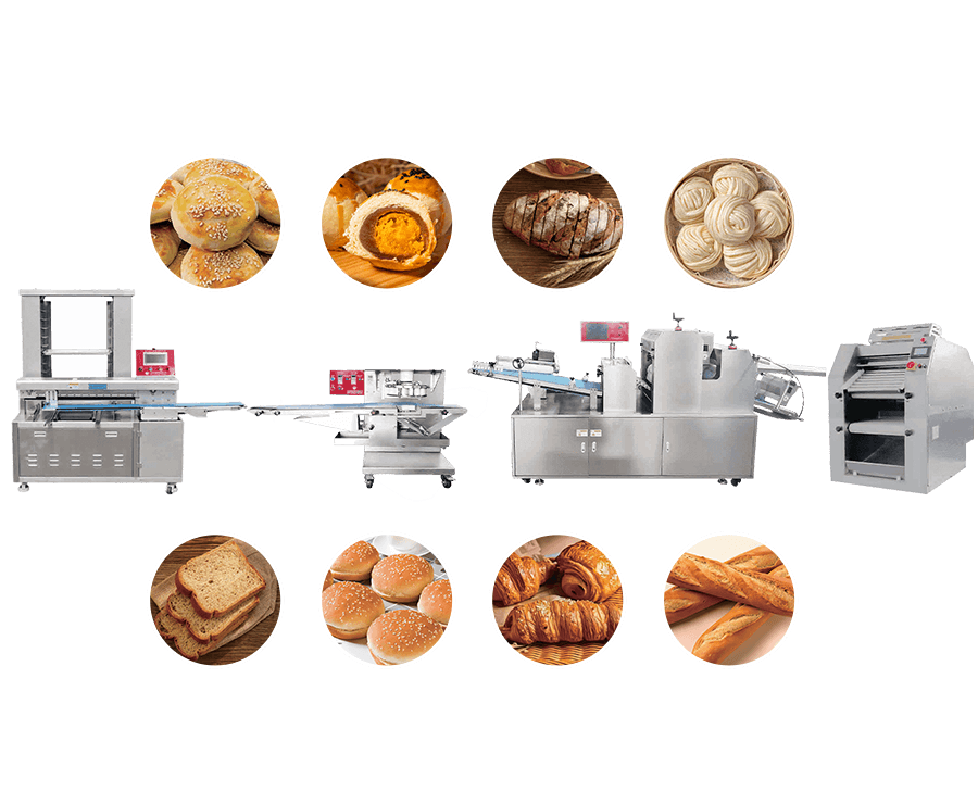 ST-868 Máquina de formação de pão automática